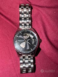 HAMILTON JAZZMASTER OPEN HEART NERO AUTO 40mm