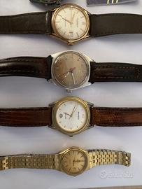 Lotto Orologi Vintage e pezzi di ricambio