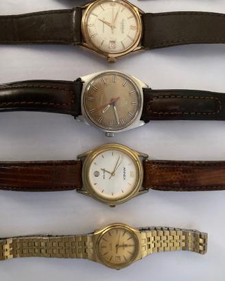 Lotto Orologi Vintage e pezzi di ricambio