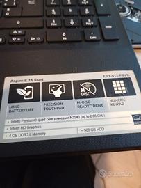 Acer Aspire 15 ES1-512-P8VK