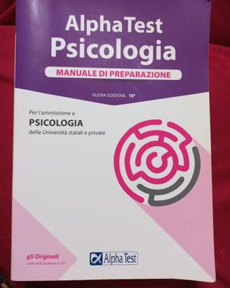 Manuale AlphaTest Psicologia 