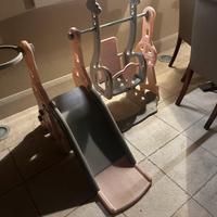 Altalena + scivolo bambina