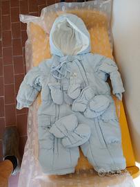 tuta imbottita invernale neonato