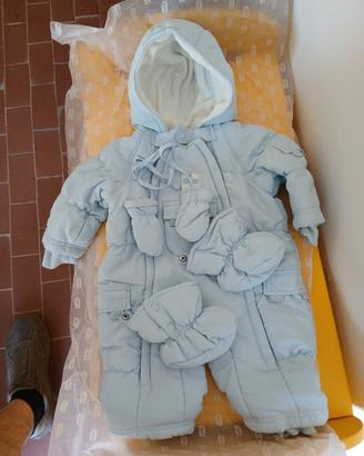 tuta imbottita invernale neonato