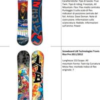 Tavole Snowboard - Attacchi - Scarponi