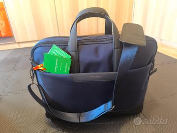 Borsa Campo Marzio William briefcase Blu nuova