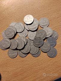 5 LIRE 1954/1955