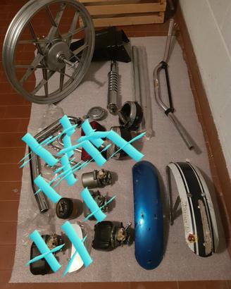 Ricambi tuboni / ciclomotori anni '70 - '80 