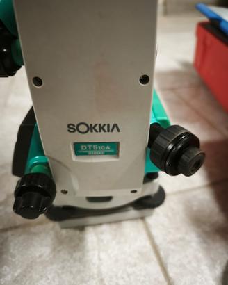 Teodolite Sokkia DT5 10A con cavalletto regolabile
