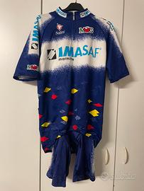 Completo ciclismo vintage IMASAF -Nalini -Taglia 6