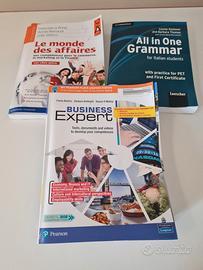 libri inglese e francese