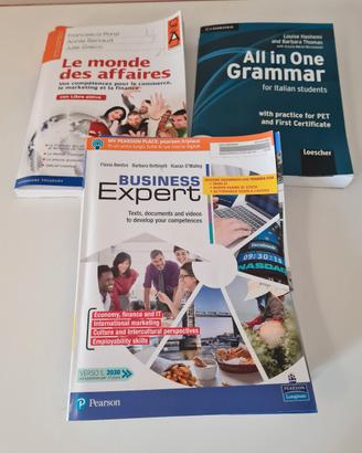 libri inglese e francese