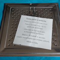 Gratella per tostare pane e polenta 