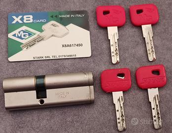 Cilindro europeo MG - made in Italy - 4 chiavi