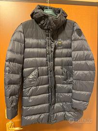 Blauer Piumino trench