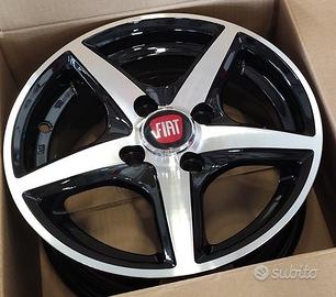 4 Cerchi In Lega NUOVI da 13 Per Fiat Vw