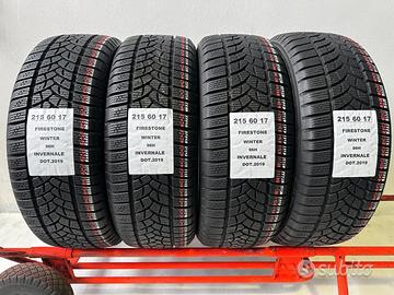 4 gomme 215 60 17 Firestone Invernale