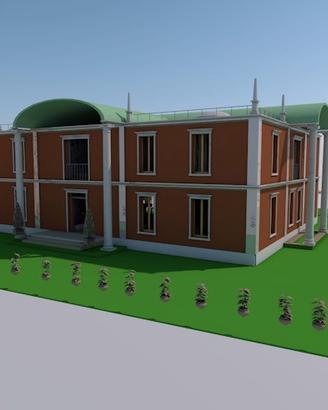 Terreno con permessi edilizi progetti costruttivi