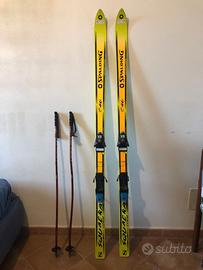 Sci Spalding+attacchi Salomon+bastoncini Gipron