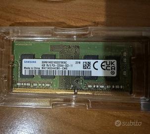 RAM 4GB Samsung DDR4 3200MHz