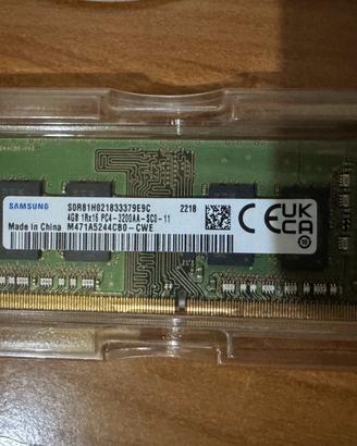 RAM 4GB Samsung DDR4 3200MHz