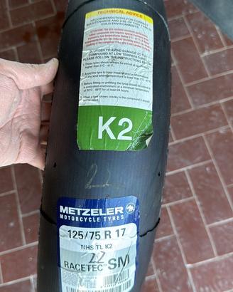 Pneumatico Motard 125/75 R17 Metzeler SM K2 NUOVO