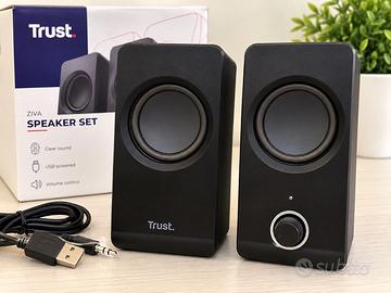 Casse PC Trust Ziva – Set 2 altoparlanti USB