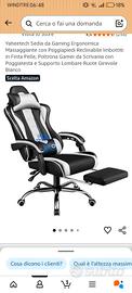 sedia gaming/ufficio