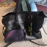 borsa in pelle georgette Polizzi rebelle