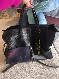 borsa in pelle georgette Polizzi rebelle