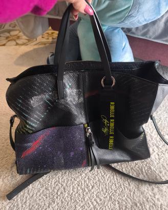 borsa in pelle georgette Polizzi rebelle