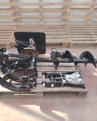 24A KIT ACCESSORI MINI ESCAVATORE CON 5 ATTREZZI