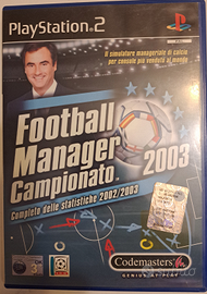 PS 2 Football manager campionato 2003