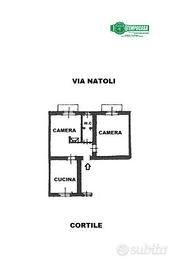 Ampio bilocale oltre accessori in via Piazza Dante