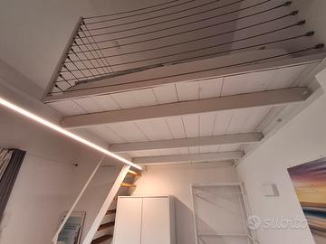 soppalco in legno e ferro