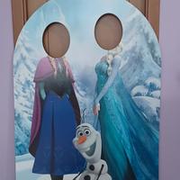 Sagoma Foto Frozen
