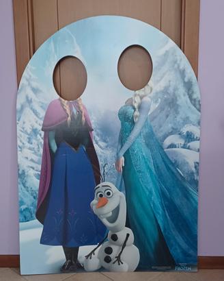 Sagoma Foto Frozen