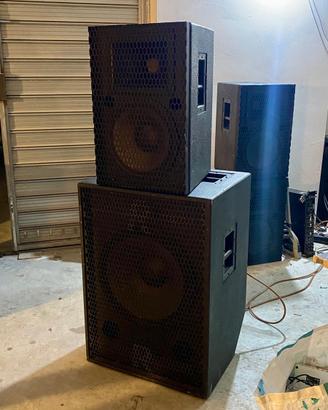 Impianto audio attivo Reference sub teste