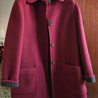 Cappotto bordeaux donna