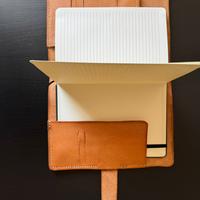 Fodera per agenda fatta a mano