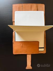 Fodera per agenda fatta a mano