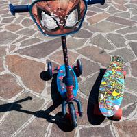 Monopattino spiderman