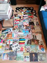 LOTTO DISCHI 45 GIRI BAGLIONI CALIFFI MINA PAOLI N