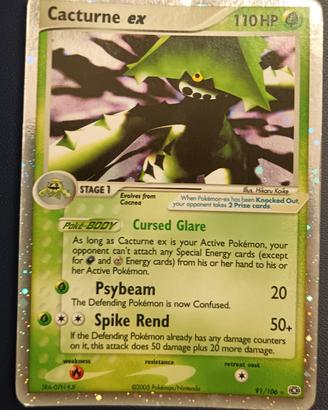 Cacturne Ex Smeraldo Eng