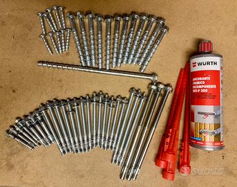 50 Tasselli per cemento vari