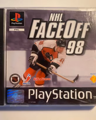 PlayStation 1 NHL FaceOff 98 - Versione PAL Comple