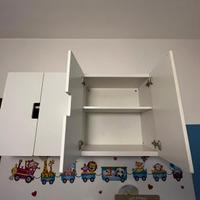 Cameretta per bambini STUVA IKEA completa di letto