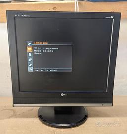 Monitor LG Flatron 19 pollici computer pc vga lcd