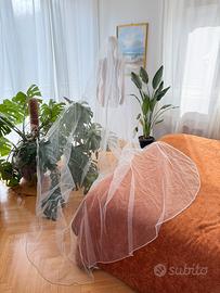 Velo sposa Atelier E mé 350 cm con Swarovski