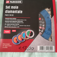 Set mole diamantate Parkside 4 pezzi